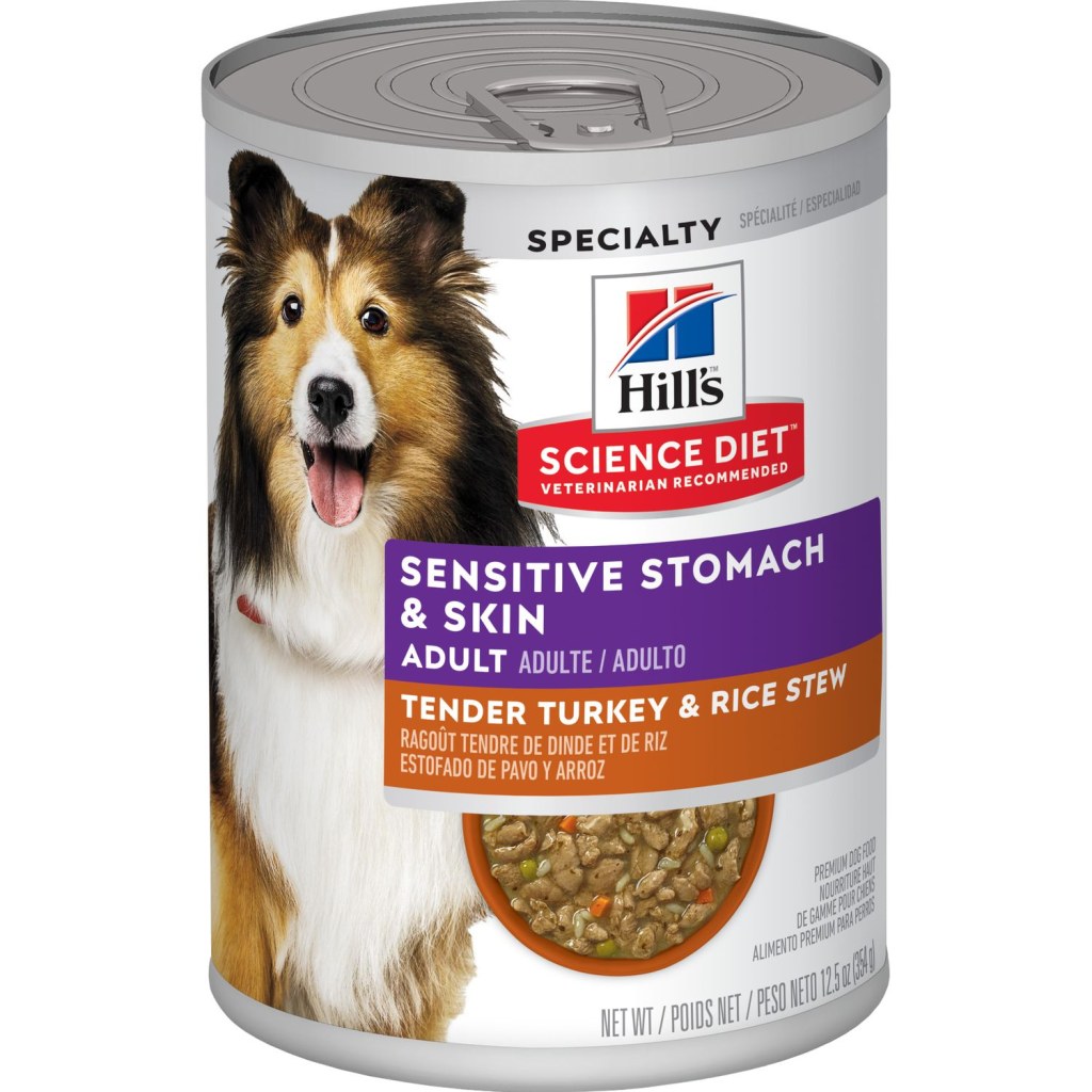 Picture of: Adult Sensitive Stomach & Skin Tender Turkey & Rice Stew dog food