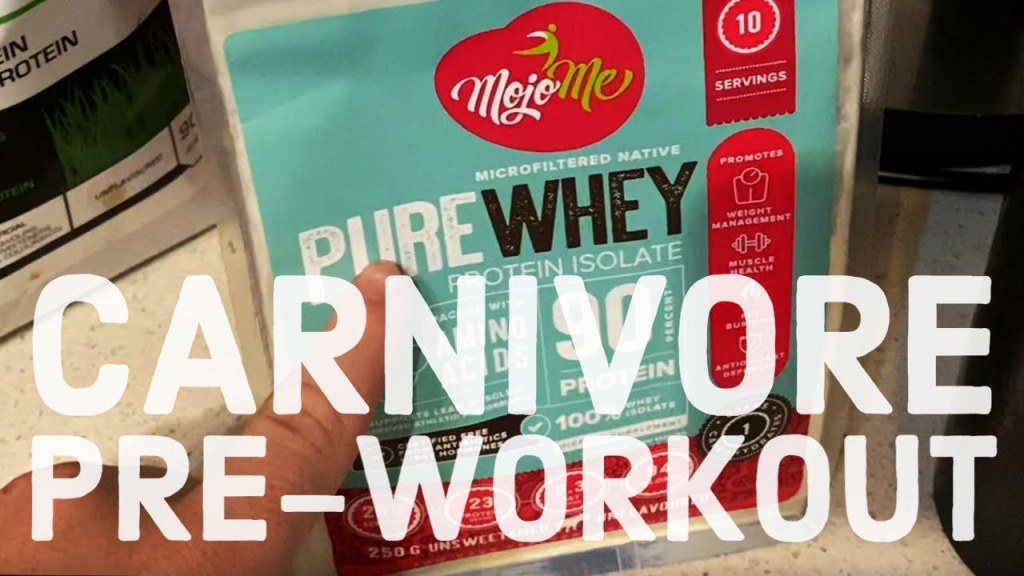 Picture of: CARNIVORE PRE-WORKOUT? – YouTube