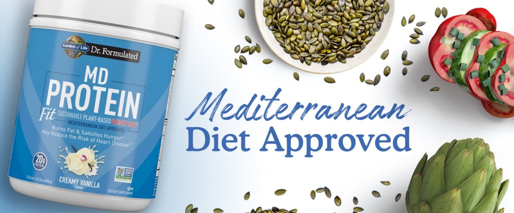Picture of: Dr. Formulated MD Protein Fit Sustainable Plant-Based Weight Loss† Creamy  Vanilla