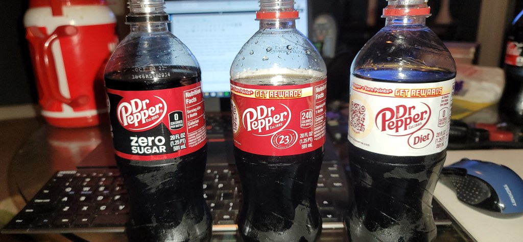 Picture of: Dr. Pepper Zero Sugar vs. Diet Dr