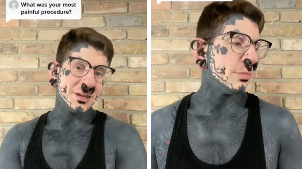Picture of: Here’s what TikTok’s ‘Double Dyed Coke’ piercing actually means