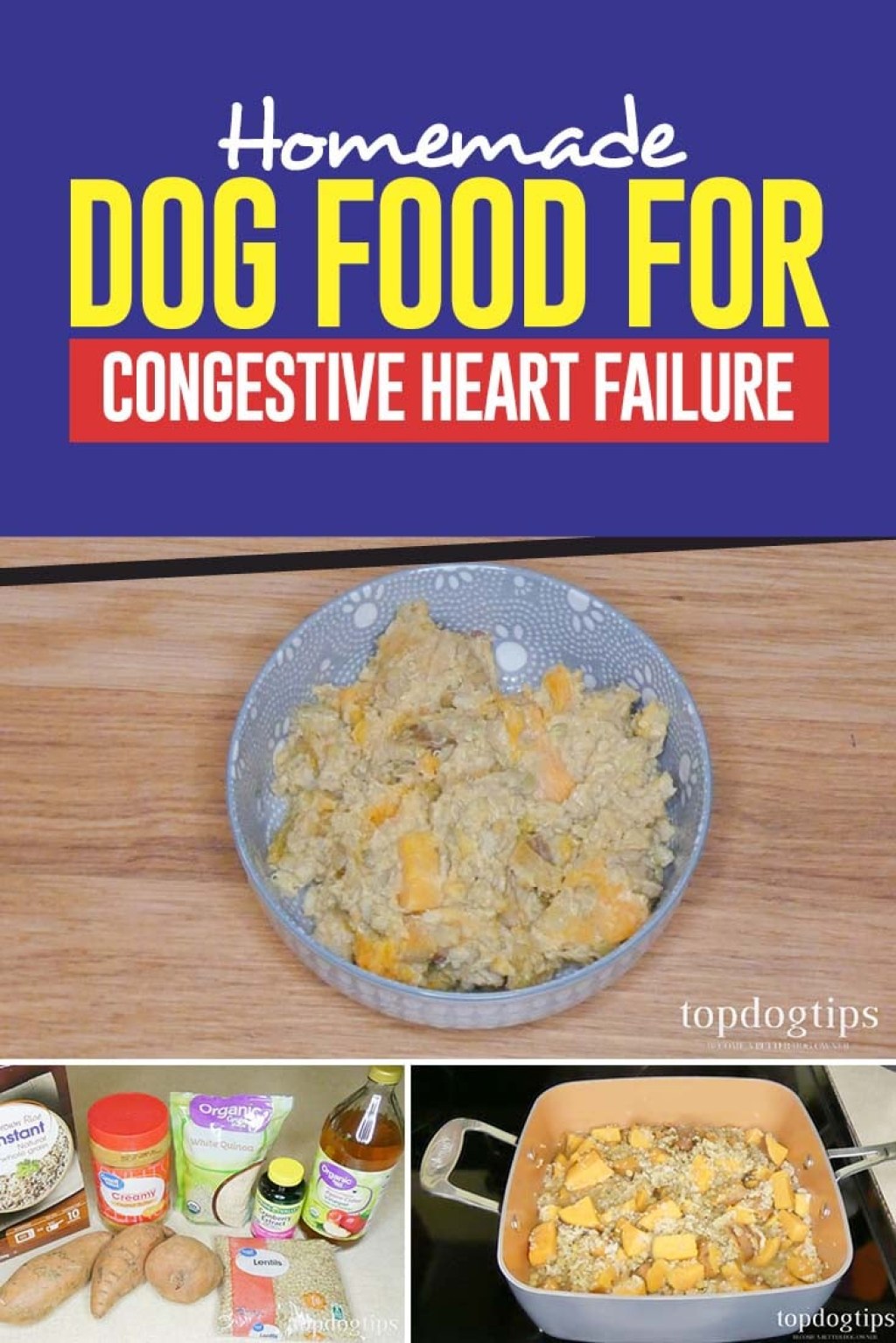 Picture of: Homemade Dog Food Recipe for Congestive Heart Failure