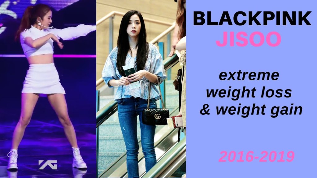 Picture of: jisoo extreme weightloss and rebound