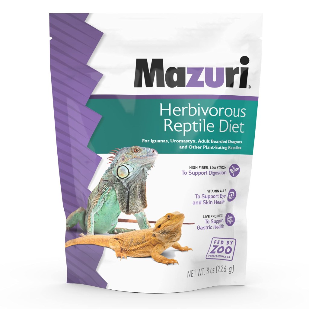 Picture of: Mazuri  Herbivorous Reptile Diet   Ounce ( OZ) Bag